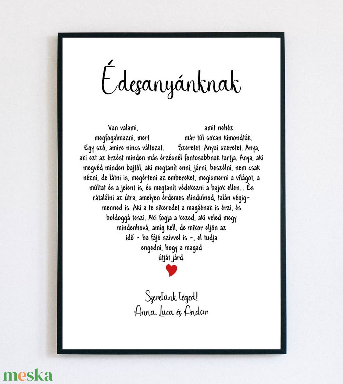 Édesanyánknak feliratú falikép, Anyák napja, születésnapra, névnapra, bármely alkalomra - otthon & életmód - dekoráció - kép & falikép - poszter - Meska.hu Édesanyánknak feliratú falikép, Anyák napja, születésnapra, névnapra, bármely alkalomra - otthon & életmód - dekoráció - kép & falikép - poszter - Meska.hu