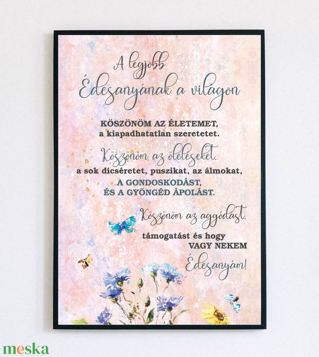 A legjobb Édesanyának - falikép - Anyák napja, születésnap, névnap, bármely alkalom - otthon & életmód - dekoráció - kép & falikép - poszter - Meska.hu A legjobb Édesanyának - falikép - Anyák napja, születésnap, névnap, bármely alkalom - otthon & életmód - dekoráció - kép & falikép - poszter - Meska.hu