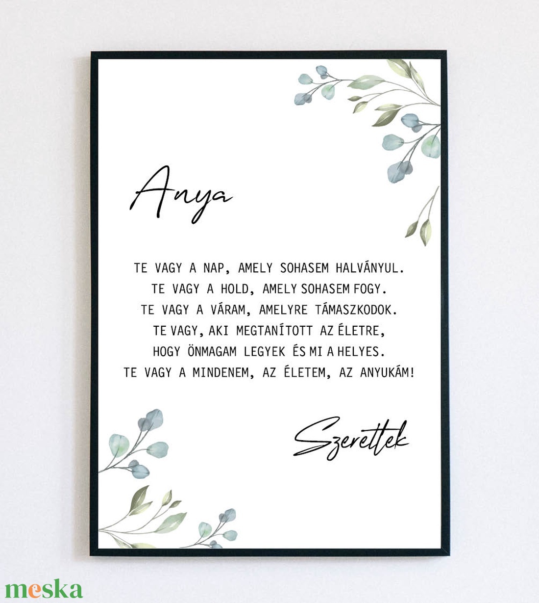 Anya - falikép - Anyák napja, születésnap, névnap, bármely alkalom - otthon & életmód - dekoráció - kép & falikép - poszter - Meska.hu Anya - falikép - Anyák napja, születésnap, névnap, bármely alkalom - otthon & életmód - dekoráció - kép & falikép - poszter - Meska.hu