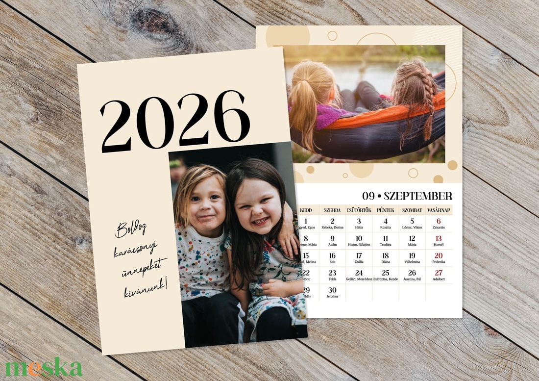 2026-os falinaptár - egyedi fényképes/családi falinaptár - névnapos falinaptár - otthon & életmód - dekoráció - fali és függő dekoráció - falinaptár & öröknaptár - Meska.hu 2026-os falinaptár - egyedi fényképes/családi falinaptár - névnapos falinaptár - otthon & életmód - dekoráció - fali és függő dekoráció - falinaptár & öröknaptár - Meska.hu