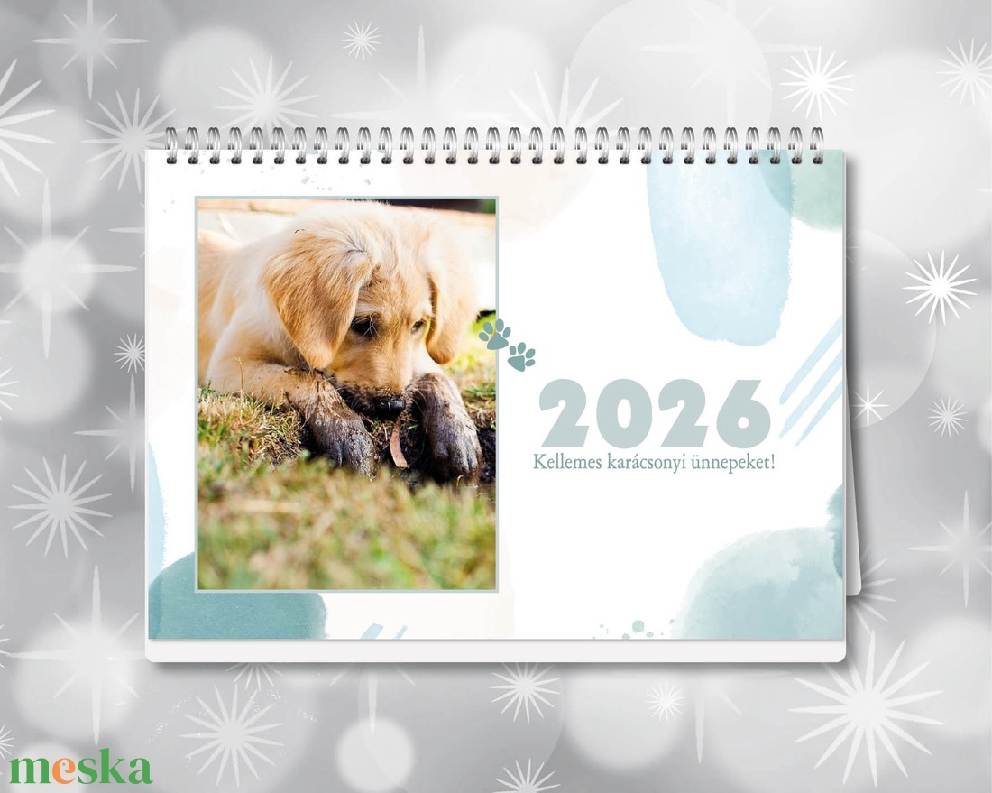 Egyedi, kutyusos asztali naptár - 2026-os fényképes, asztali naptár (havi kiosztással) - otthon & életmód - dekoráció - fali és függő dekoráció - falinaptár & öröknaptár - Meska.hu Egyedi, kutyusos asztali naptár - 2026-os fényképes, asztali naptár (havi kiosztással) - otthon & életmód - dekoráció - fali és függő dekoráció - falinaptár & öröknaptár - Meska.hu