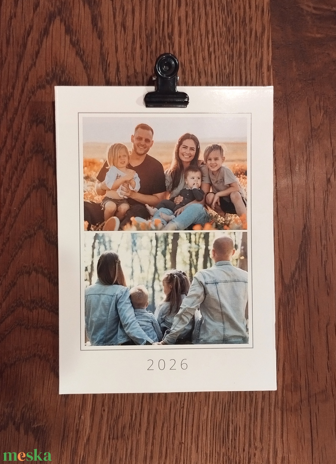 2026-os mini falinaptár - egyedi fényképes/családi falinaptár - otthon & életmód - dekoráció - fali és függő dekoráció - falinaptár & öröknaptár - Meska.hu