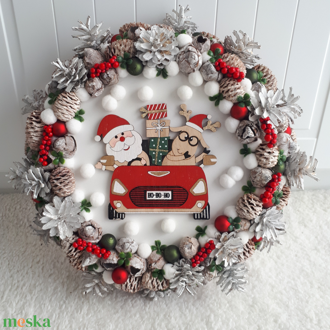 Karácsonyi kopogtató 2 - karácsony - karácsonyi lakásdekoráció - karácsonyi ajtódíszek - Meska.hu Karácsonyi kopogtató 2 - karácsony - karácsonyi lakásdekoráció - karácsonyi ajtódíszek - Meska.hu