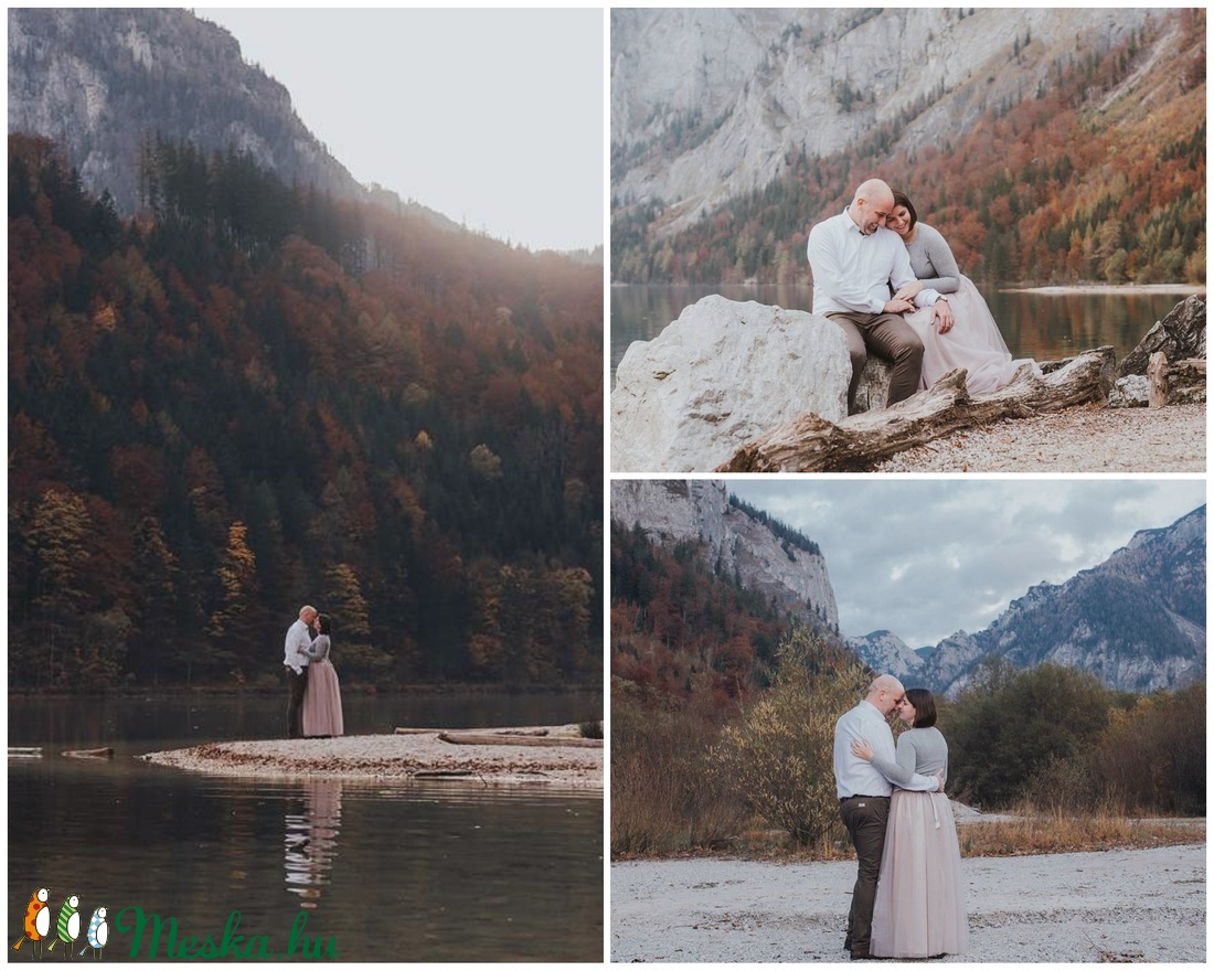 Szines  hosszú tüll szoknya -  - Meska.hu