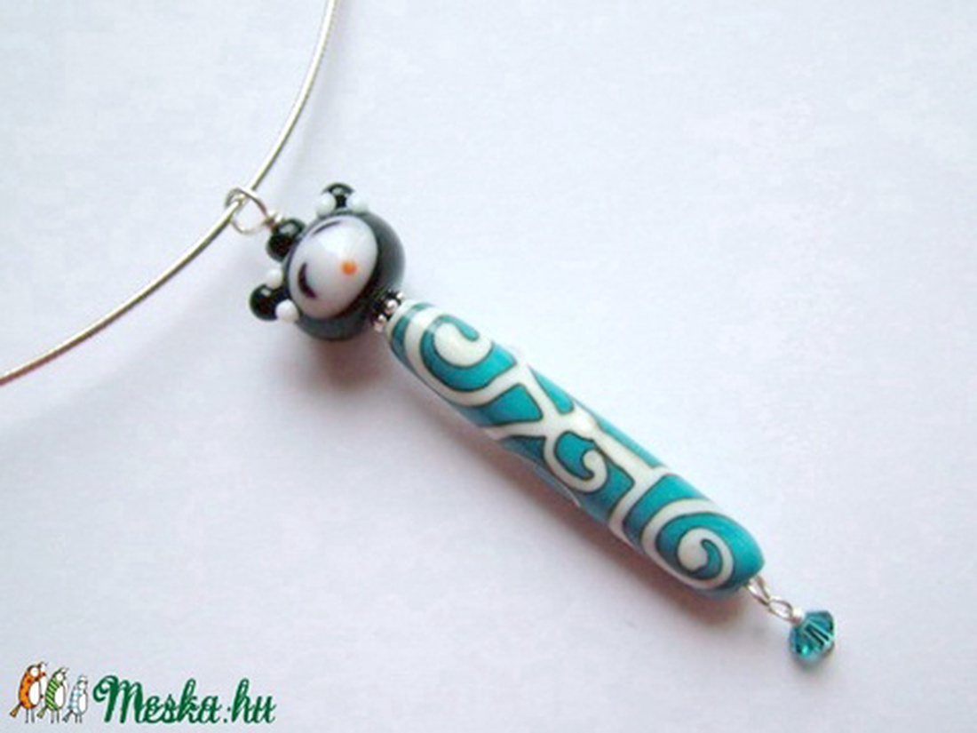 NAMI, lámpagyöngy gésa medál -  - Meska.hu