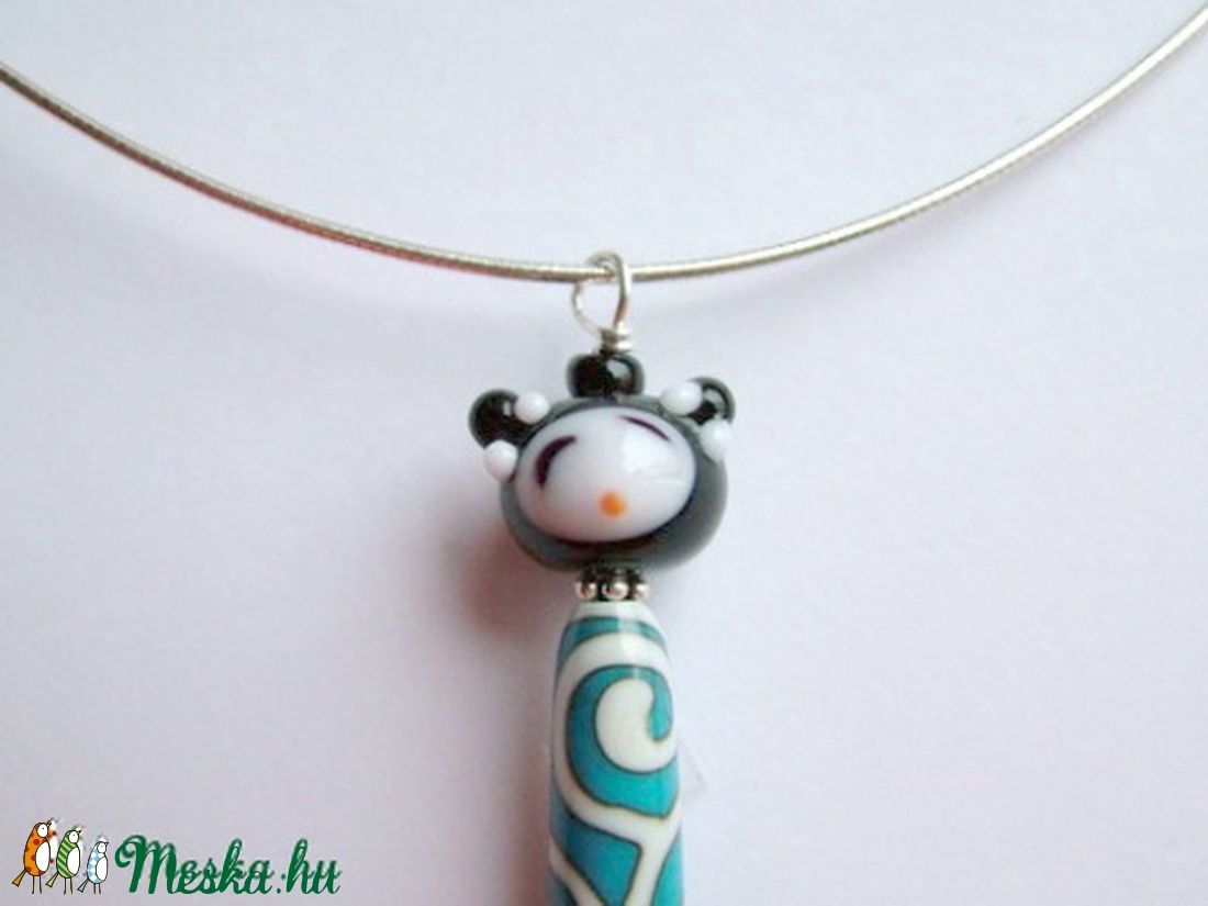 NAMI, lámpagyöngy gésa medál -  - Meska.hu