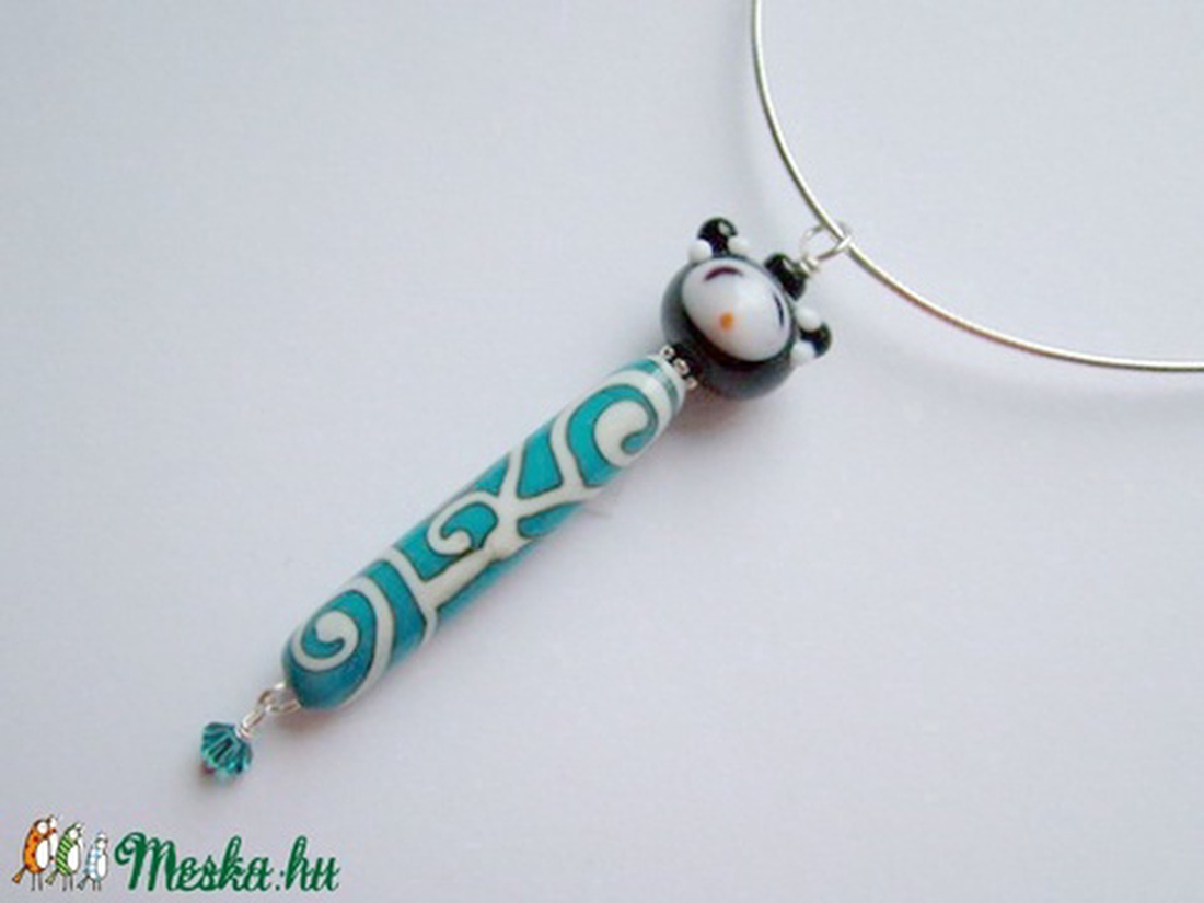 NAMI, lámpagyöngy gésa medál -  - Meska.hu