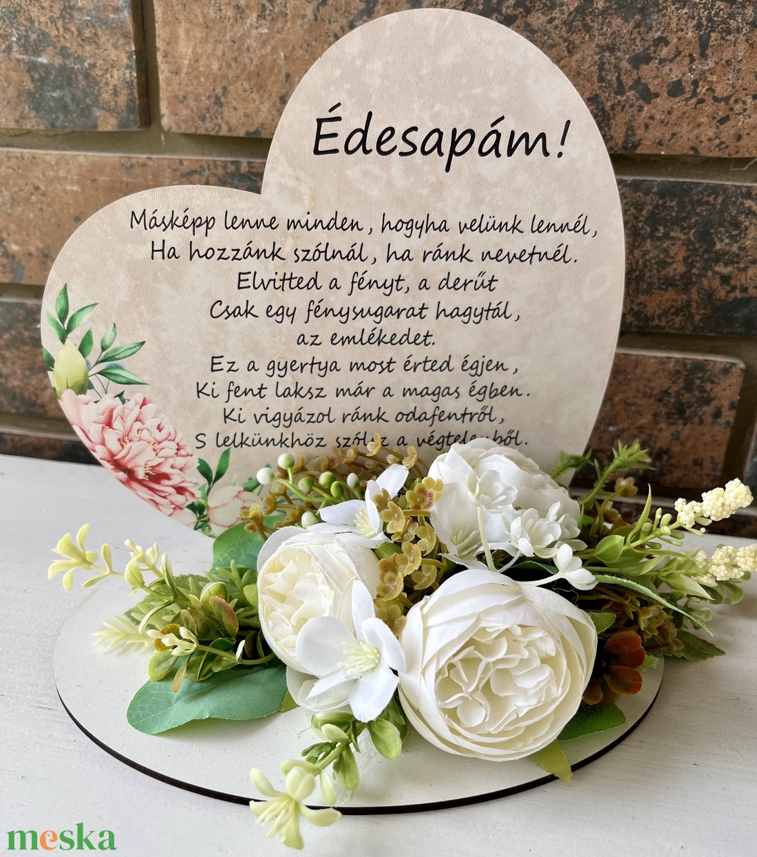 Mindenszenteki sírdísz - otthon & életmód - vallás - temetkezési tárgy - Meska.hu