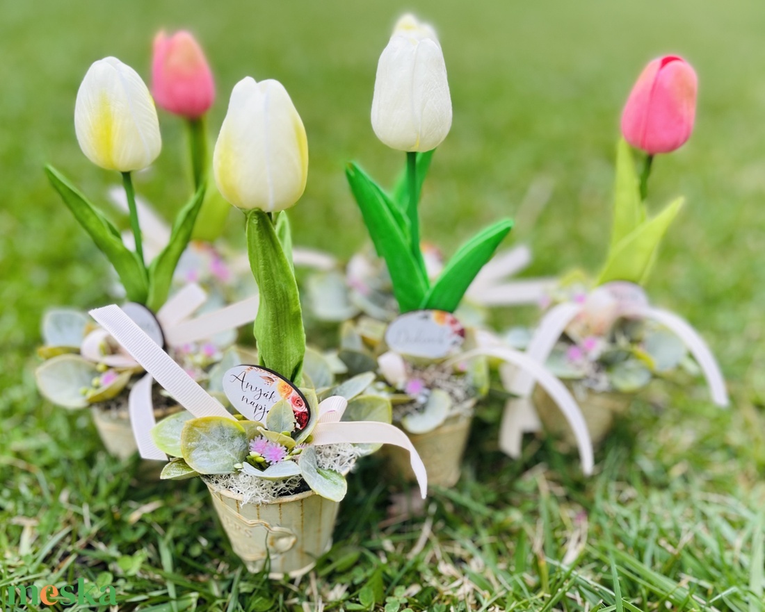 Anyák napi díszek - otthon & életmód - dekoráció - asztal és polc dekoráció - díszdoboz - Meska.hu