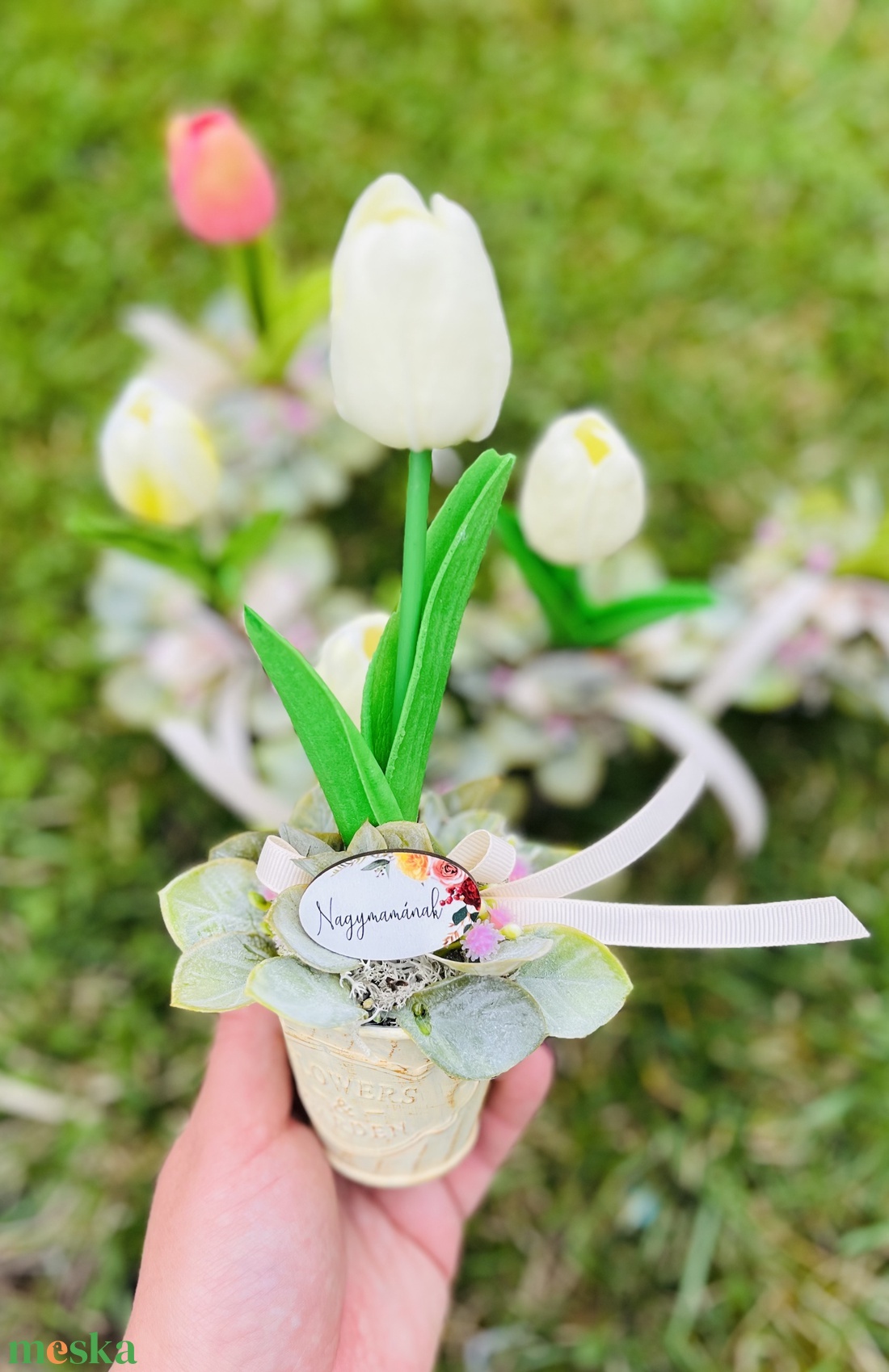 Anyák napi díszek - otthon & életmód - dekoráció - asztal és polc dekoráció - díszdoboz - Meska.hu