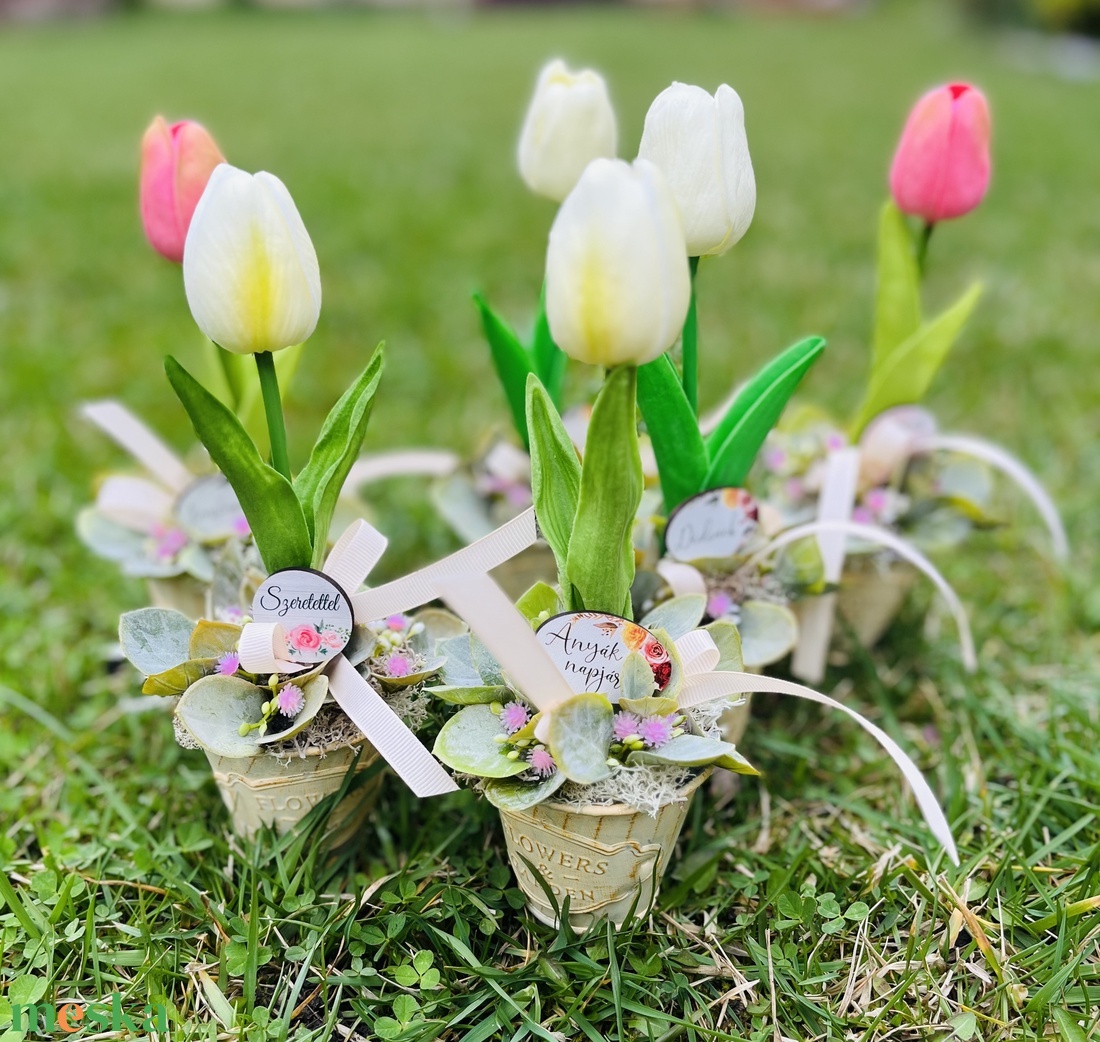 Anyák napi díszek - otthon & életmód - dekoráció - asztal és polc dekoráció - díszdoboz - Meska.hu