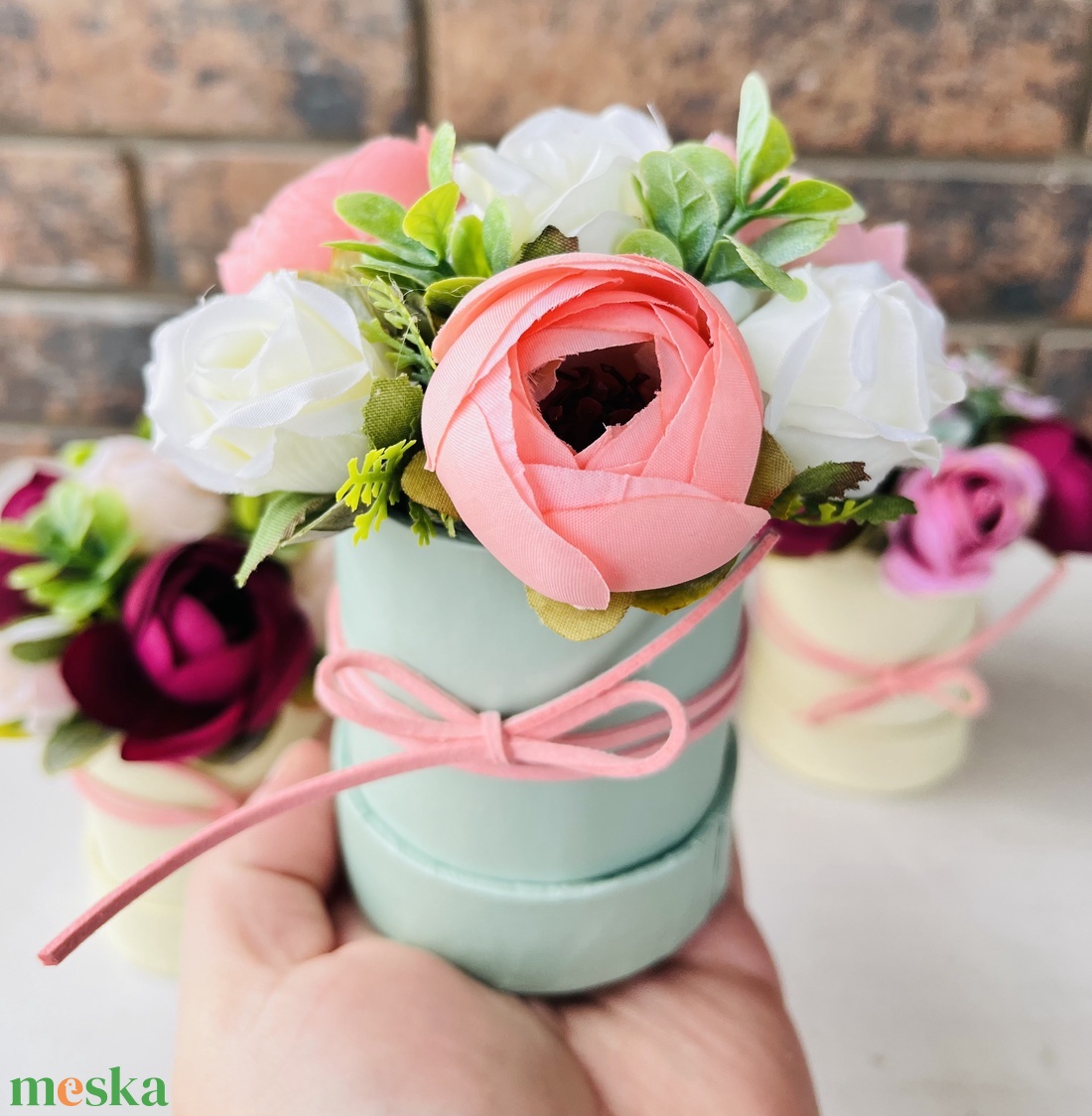 Nőnapi díszek - otthon & életmód - dekoráció - asztal és polc dekoráció - díszdoboz - Meska.hu