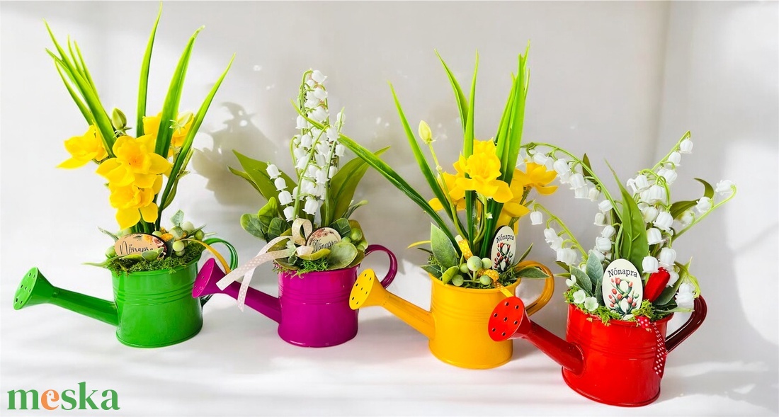 Nőnapi, tavaszi díszek - otthon & életmód - dekoráció - asztal és polc dekoráció - díszdoboz - Meska.hu