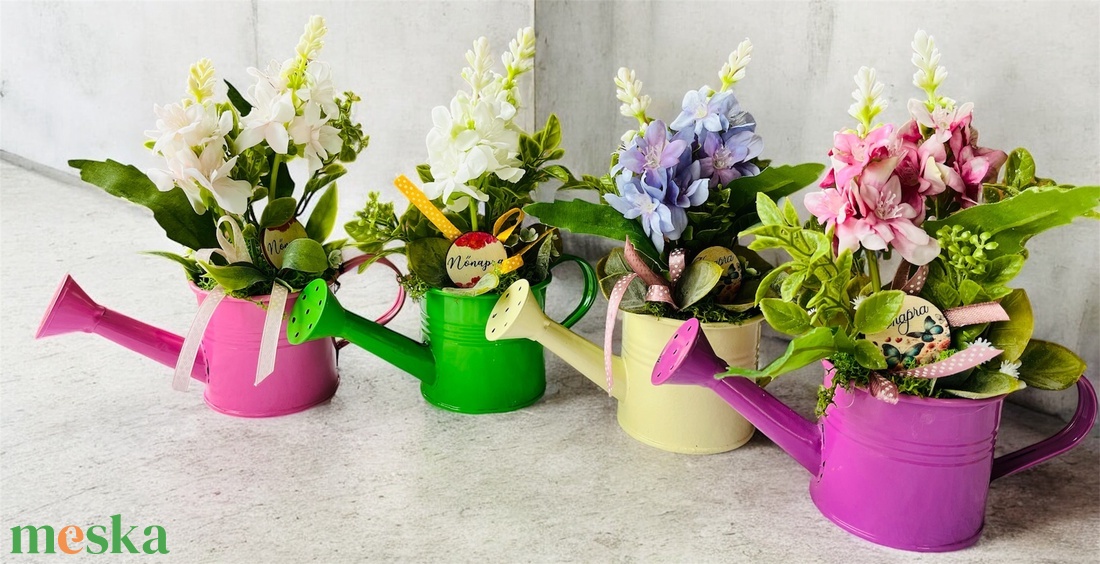 Nőnapi, tavaszi díszek - otthon & életmód - dekoráció - asztal és polc dekoráció - díszdoboz - Meska.hu