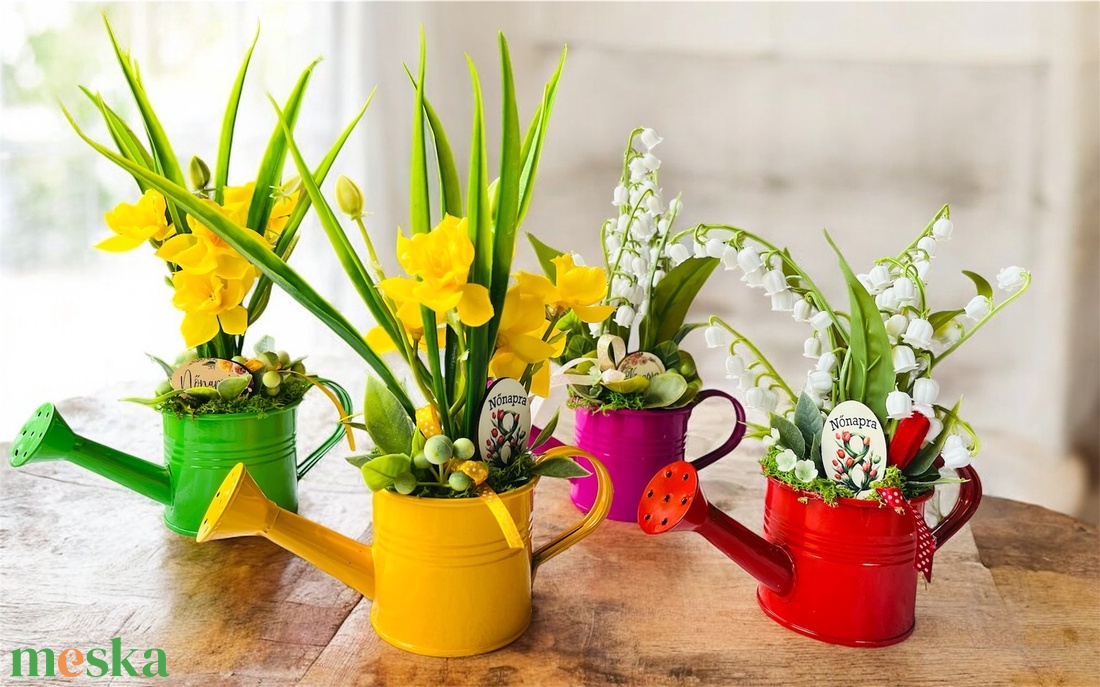 Nőnapi, tavaszi díszek - otthon & életmód - dekoráció - asztal és polc dekoráció - díszdoboz - Meska.hu