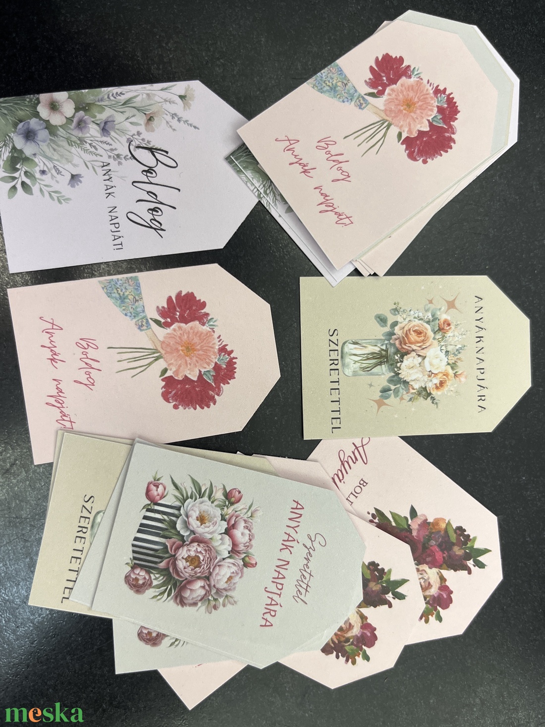 Nőnapi tulipán real touch csokor - otthon & életmód - virágdekoráció - virágok - szálas virág - Meska.hu