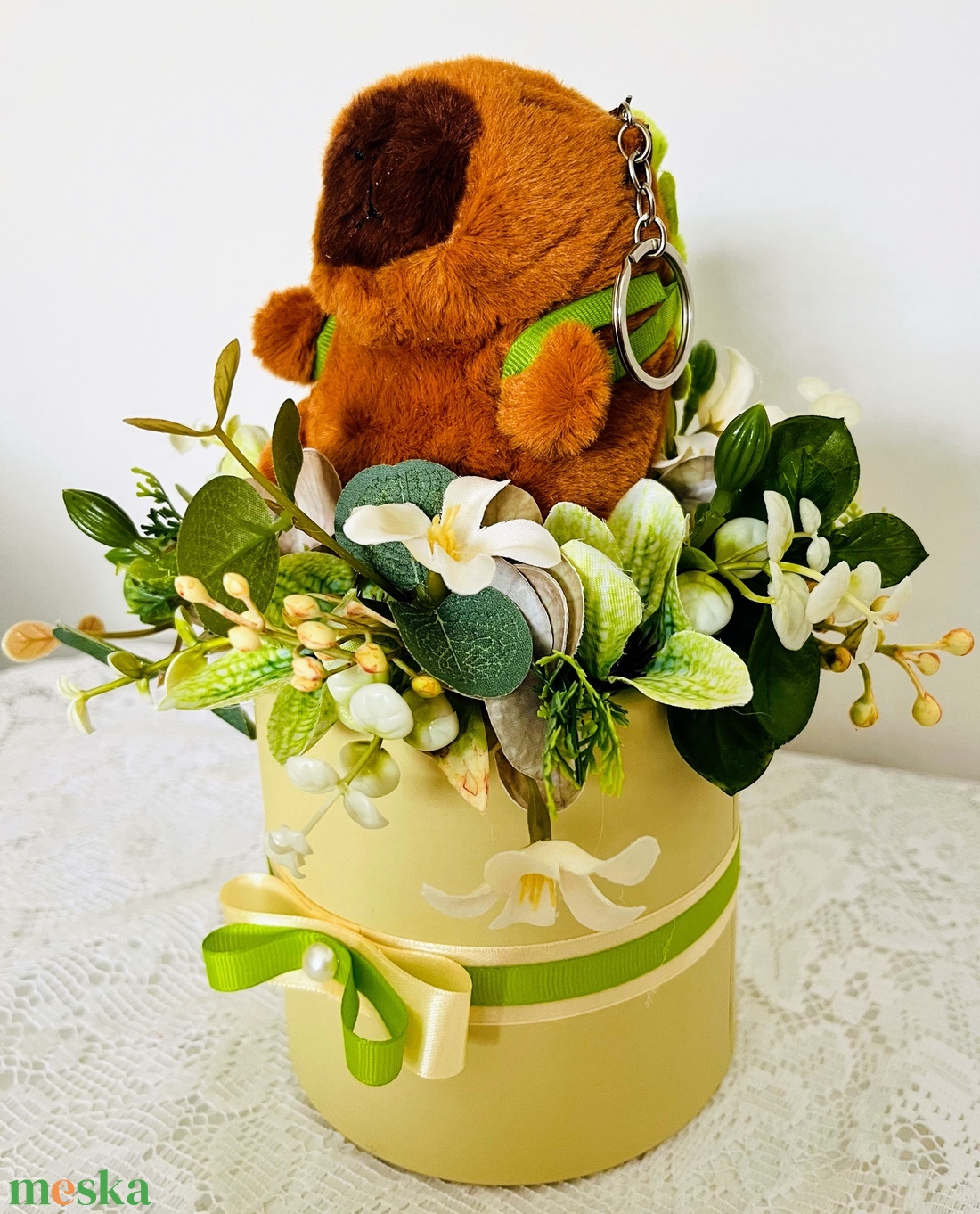 Ballagási virág, box - otthon & életmód - virágdekoráció - virágok - virágbox - Meska.hu