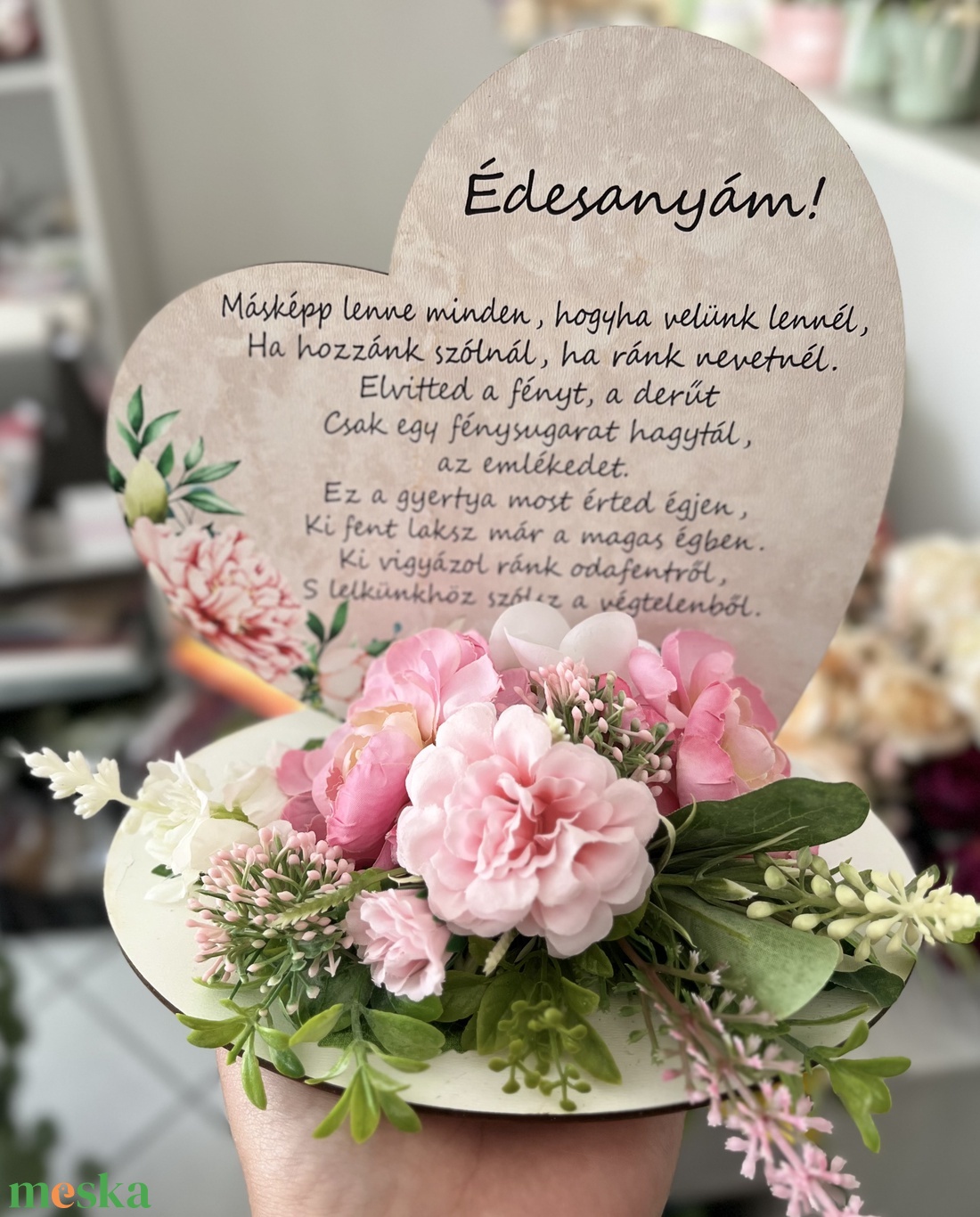 Anyák napi kegyeleti megemlékezés - otthon & életmód - vallás - temetkezési tárgy - sírdísz, kegyeleti dísz - Meska.hu