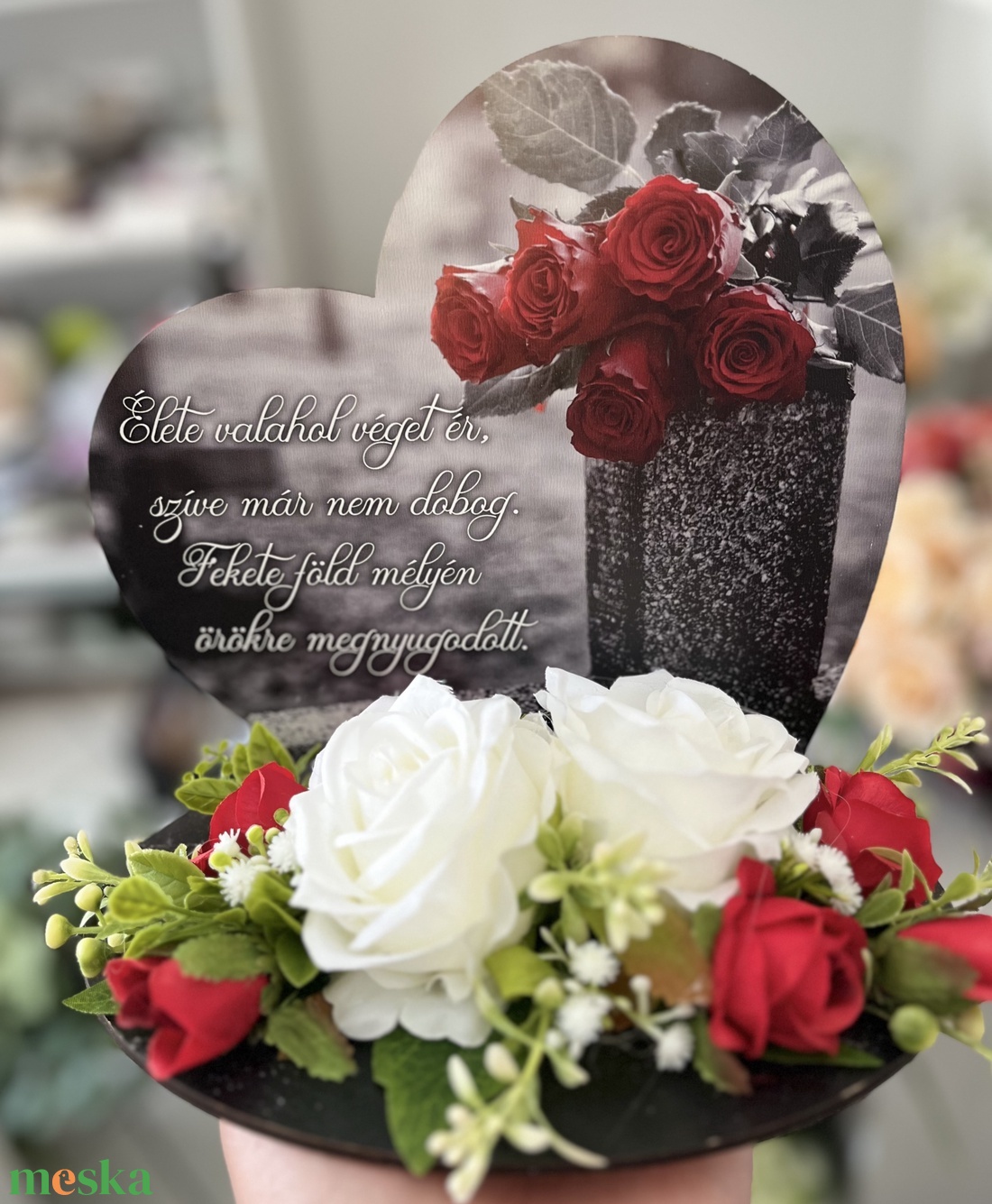 Anyák napi kegyeleti megemlékezés - otthon & életmód - vallás - temetkezési tárgy - sírdísz, kegyeleti dísz - Meska.hu