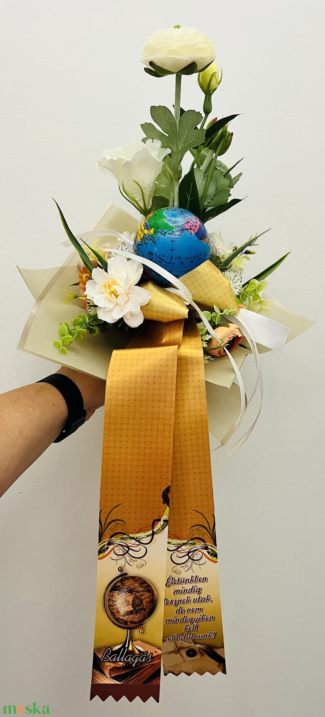 Ballagási virág, csokor - otthon & életmód - virágdekoráció - virágok - virágcsokor - Meska.hu