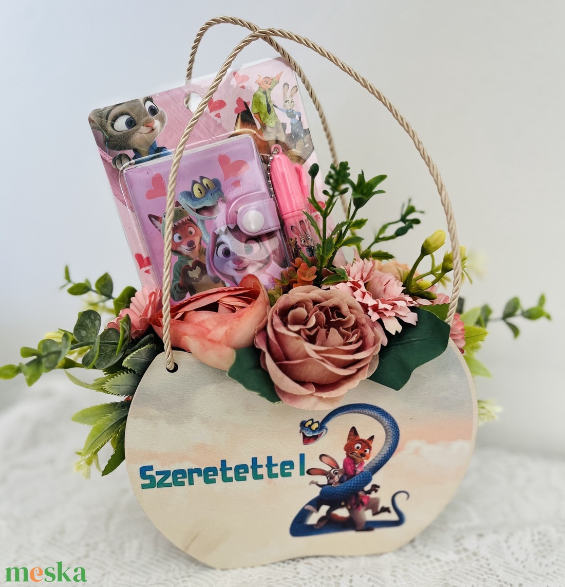 Ballagási táskák, tarisznyák - otthon & életmód - virágdekoráció - virágok - virágcsokor - Meska.hu