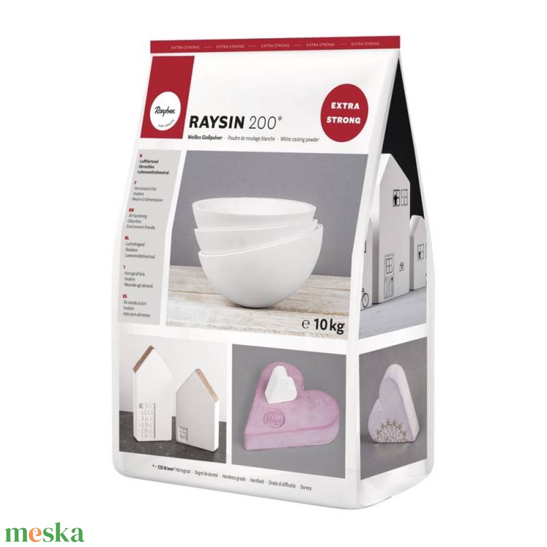 Rayher - Raysin 200 fehér öntőpor 10kg - kellékek & szerszámok - vegyes alapanyag - gipsz - Meska.hu
