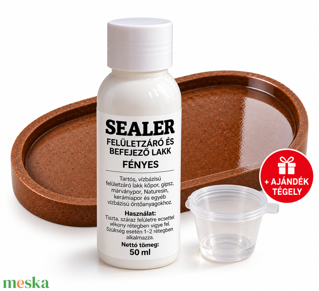 SEALER - Záróbevonat Matt/Fényes - kellékek & szerszámok - lakk - fedőlakk - Meska.hu