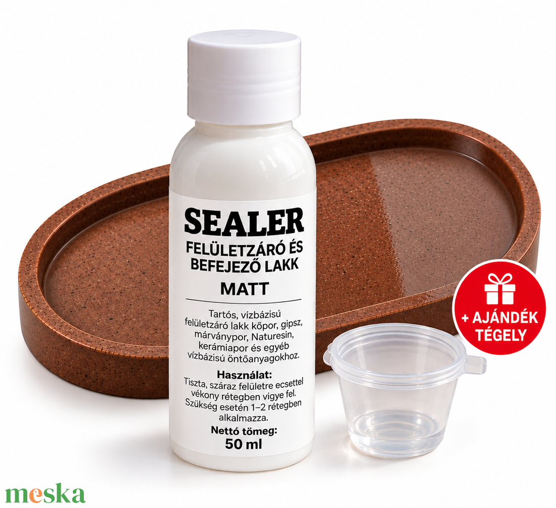 SEALER - Záróbevonat Matt/Fényes - kellékek & szerszámok - lakk - fedőlakk - Meska.hu