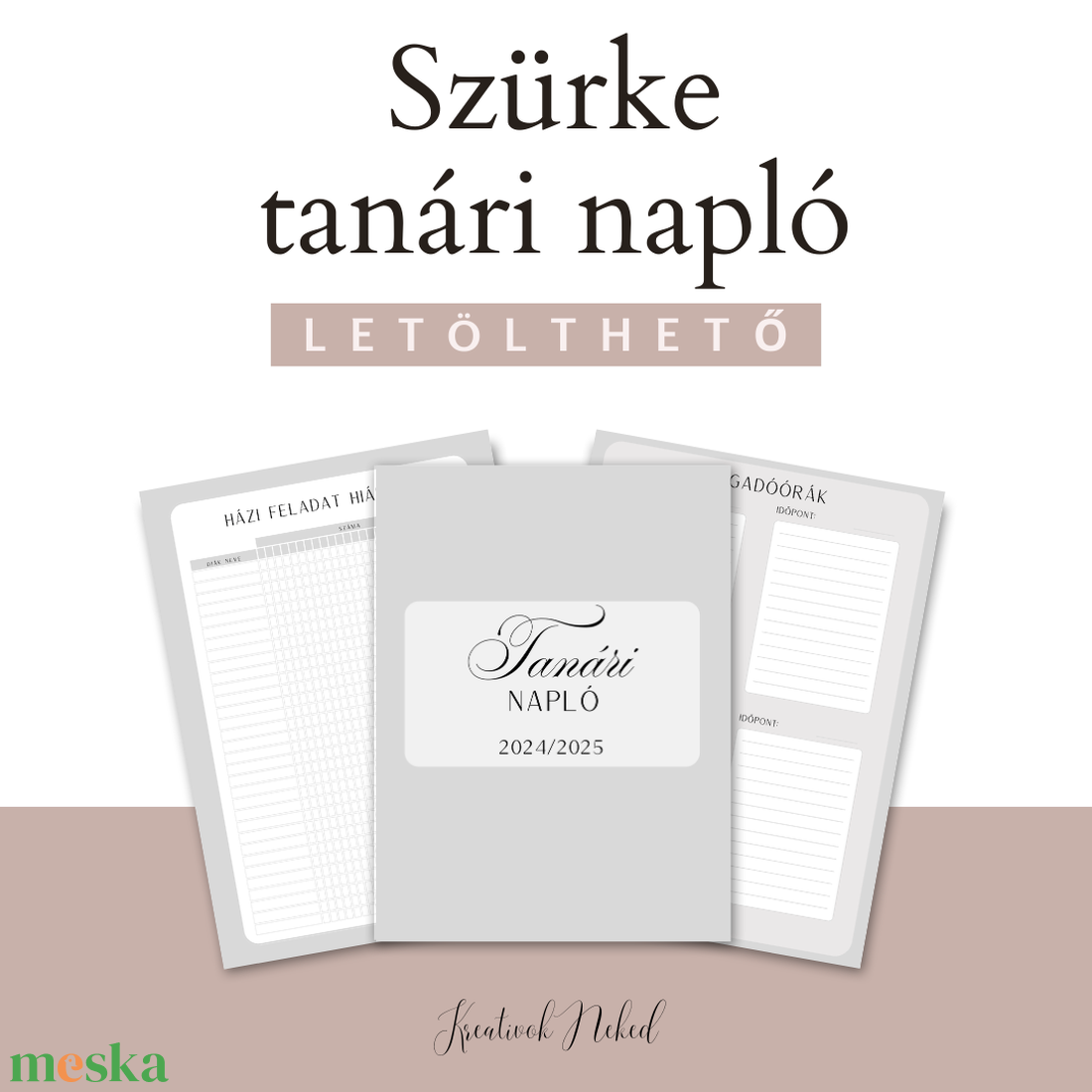 Tanári napló - otthon & életmód - papír, írószer - jegyzetfüzet & napló - Meska.hu Tanári napló - otthon & életmód - papír, írószer - jegyzetfüzet & napló - Meska.hu