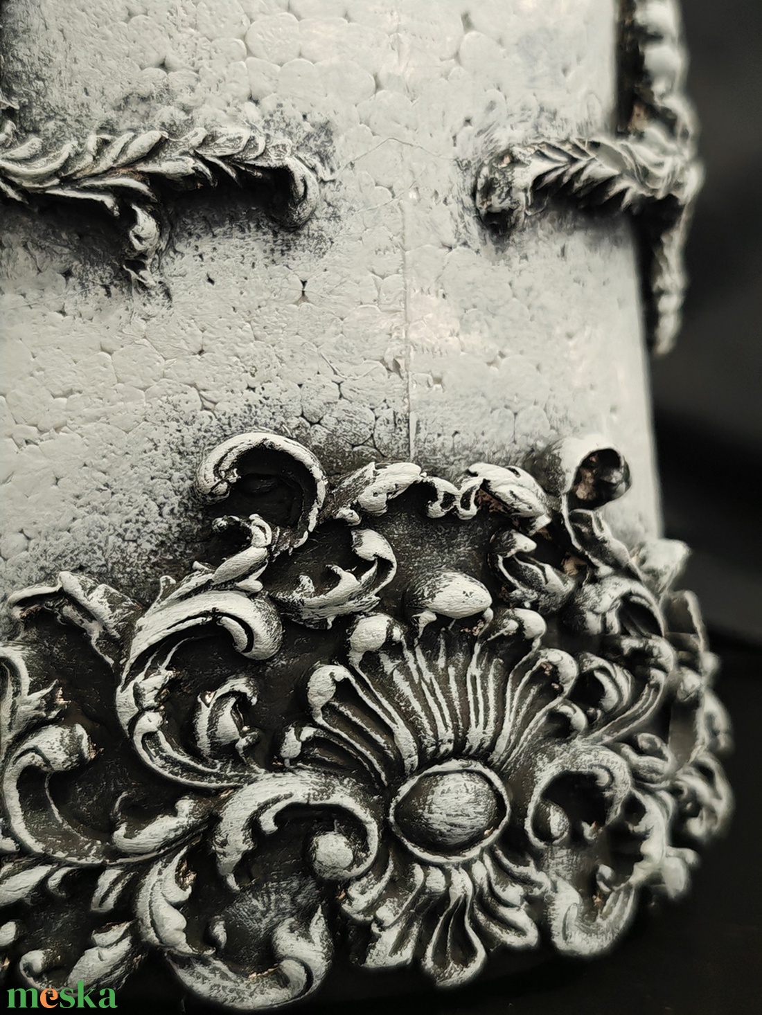 ÚJ barokk karácsonyi dísz (kézműves termék) - karácsony - karácsonyi lakásdekoráció - ünnepi asztaldekoráció - Meska.hu