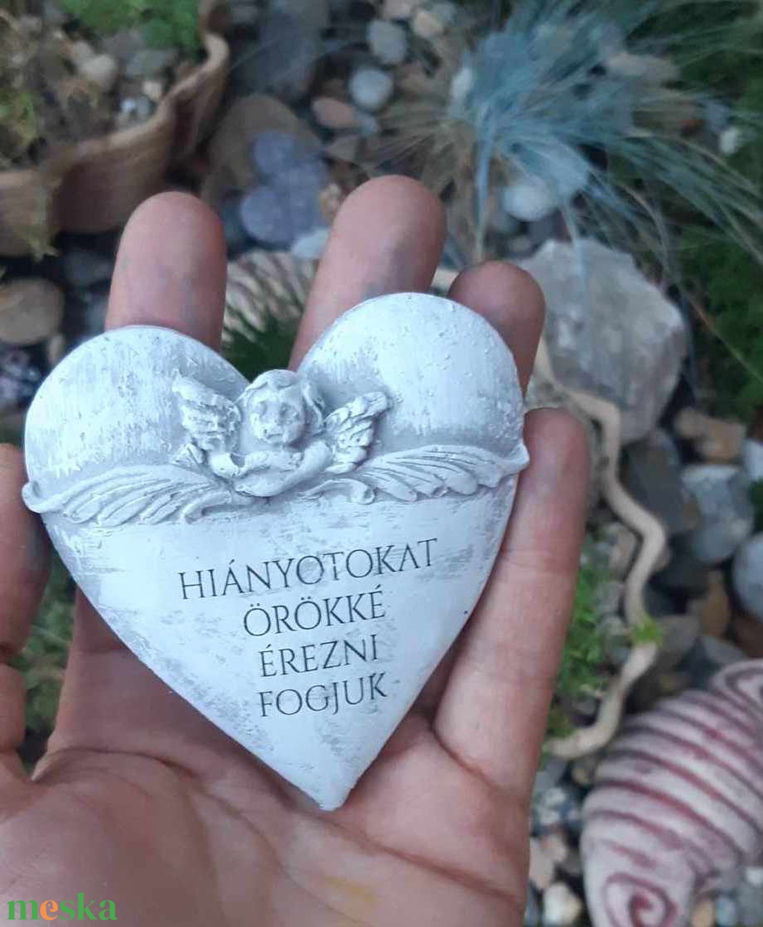Kegyeleti szív - otthon & életmód - vallás - temetkezési tárgy - Meska.hu Kegyeleti szív - otthon & életmód - vallás - temetkezési tárgy - Meska.hu
