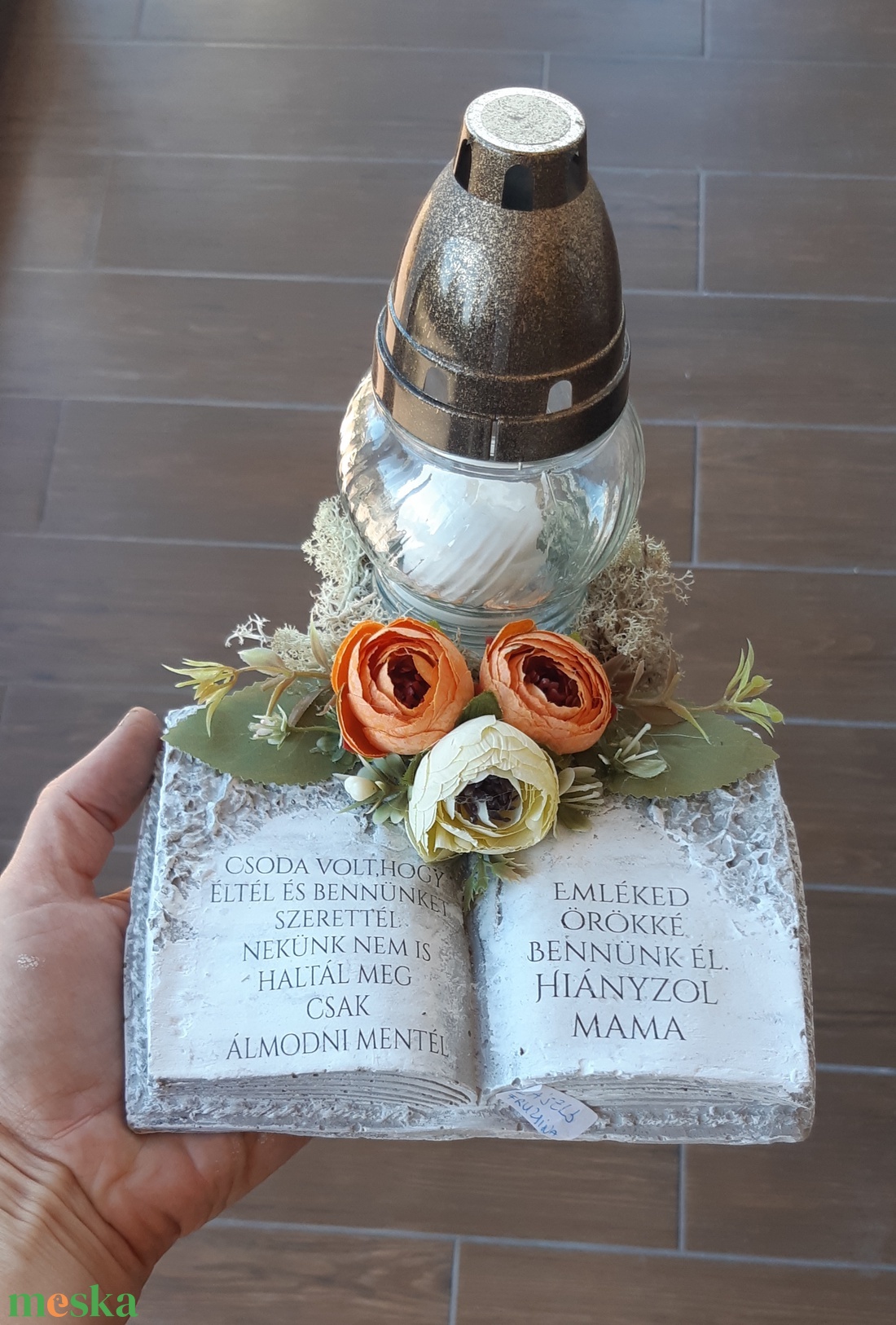 Cement Sírdísz - otthon & életmód - vallás - temetkezési tárgy - Meska.hu Cement Sírdísz - otthon & életmód - vallás - temetkezési tárgy - Meska.hu
