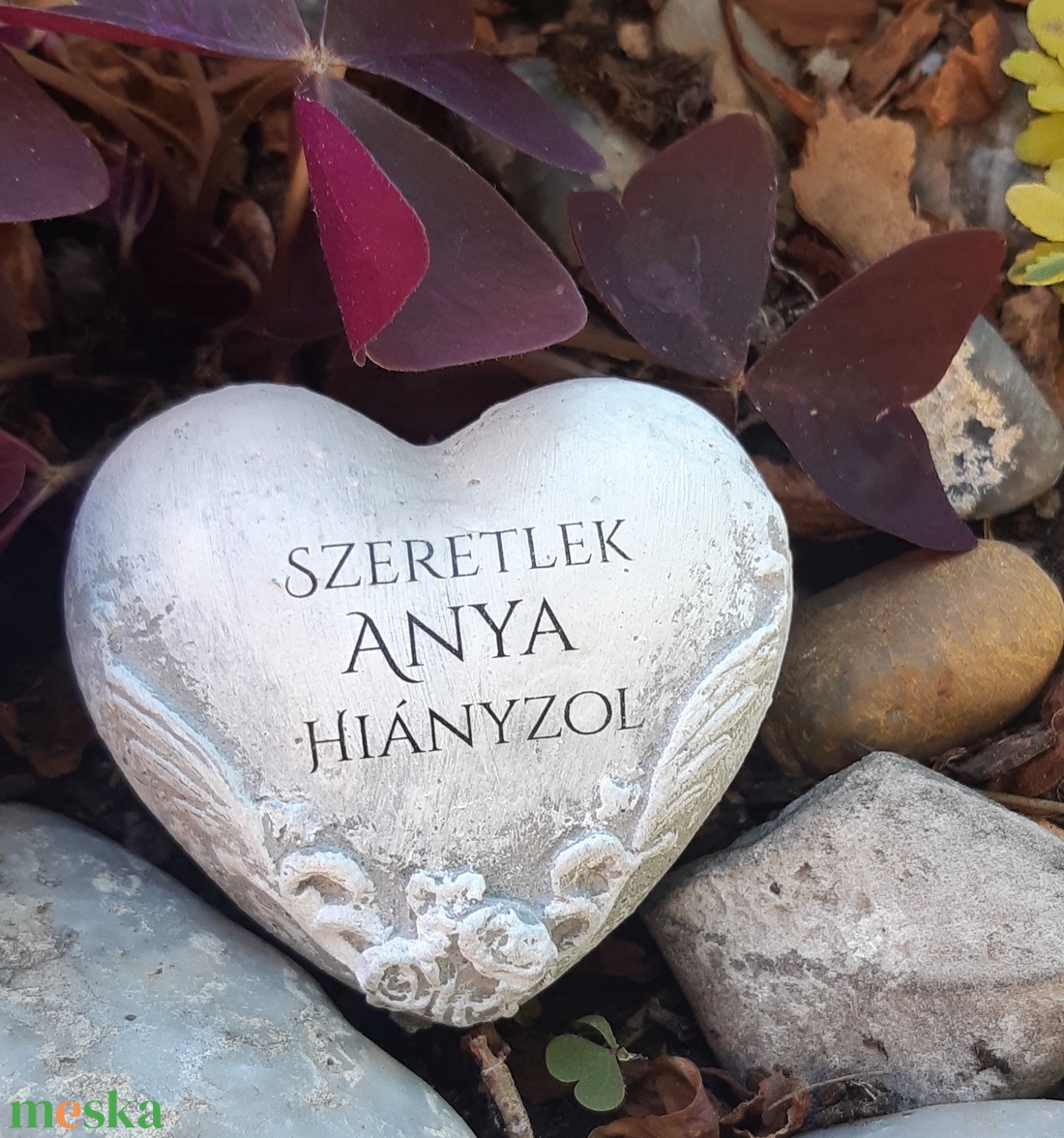 Apáknapi Sírdísz-szív - otthon & életmód - vallás - temetkezési tárgy - Meska.hu Apáknapi Sírdísz-szív - otthon & életmód - vallás - temetkezési tárgy - Meska.hu