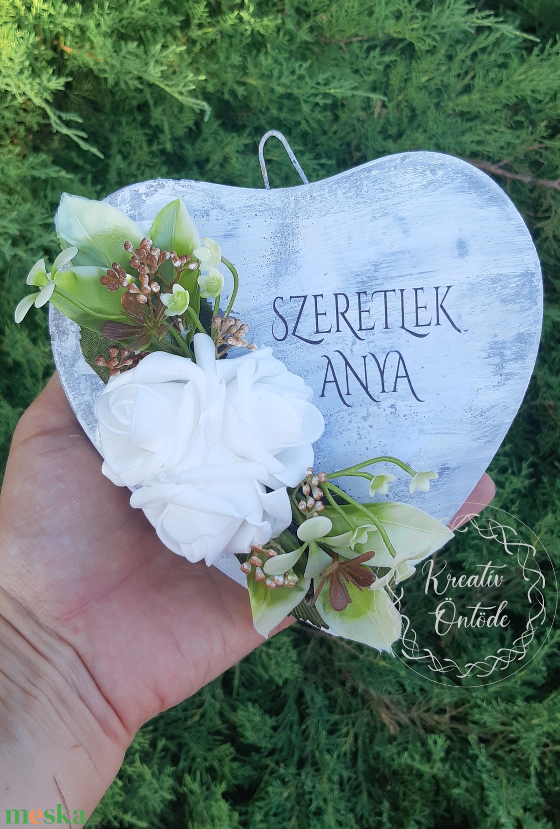 Apáknapi-Sírdísz-felakaszthatós Sírdísz - otthon & életmód - vallás - temetkezési tárgy - Meska.hu Apáknapi-Sírdísz-felakaszthatós Sírdísz - otthon & életmód - vallás - temetkezési tárgy - Meska.hu