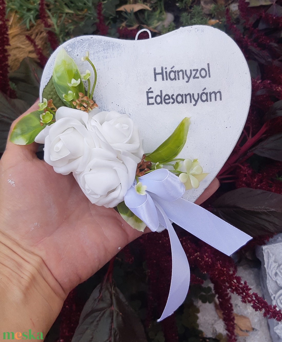 Apáknapi-Sírdísz-felakaszthatós Sírdísz - otthon & életmód - vallás - temetkezési tárgy - Meska.hu Apáknapi-Sírdísz-felakaszthatós Sírdísz - otthon & életmód - vallás - temetkezési tárgy - Meska.hu