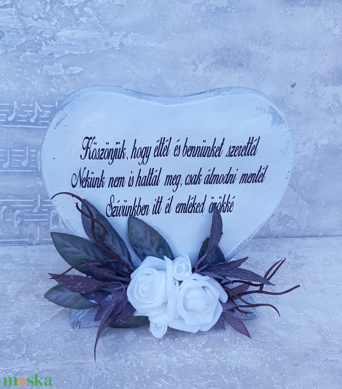 Apáknapi-talpas szív - otthon & életmód - vallás - temetkezési tárgy - Meska.hu Apáknapi-talpas szív - otthon & életmód - vallás - temetkezési tárgy - Meska.hu