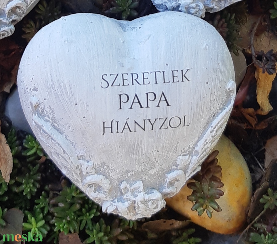 Kegyeleti Sírdísz-szív-szárnyas - otthon & életmód - vallás - temetkezési tárgy - Meska.hu Kegyeleti Sírdísz-szív-szárnyas - otthon & életmód - vallás - temetkezési tárgy - Meska.hu