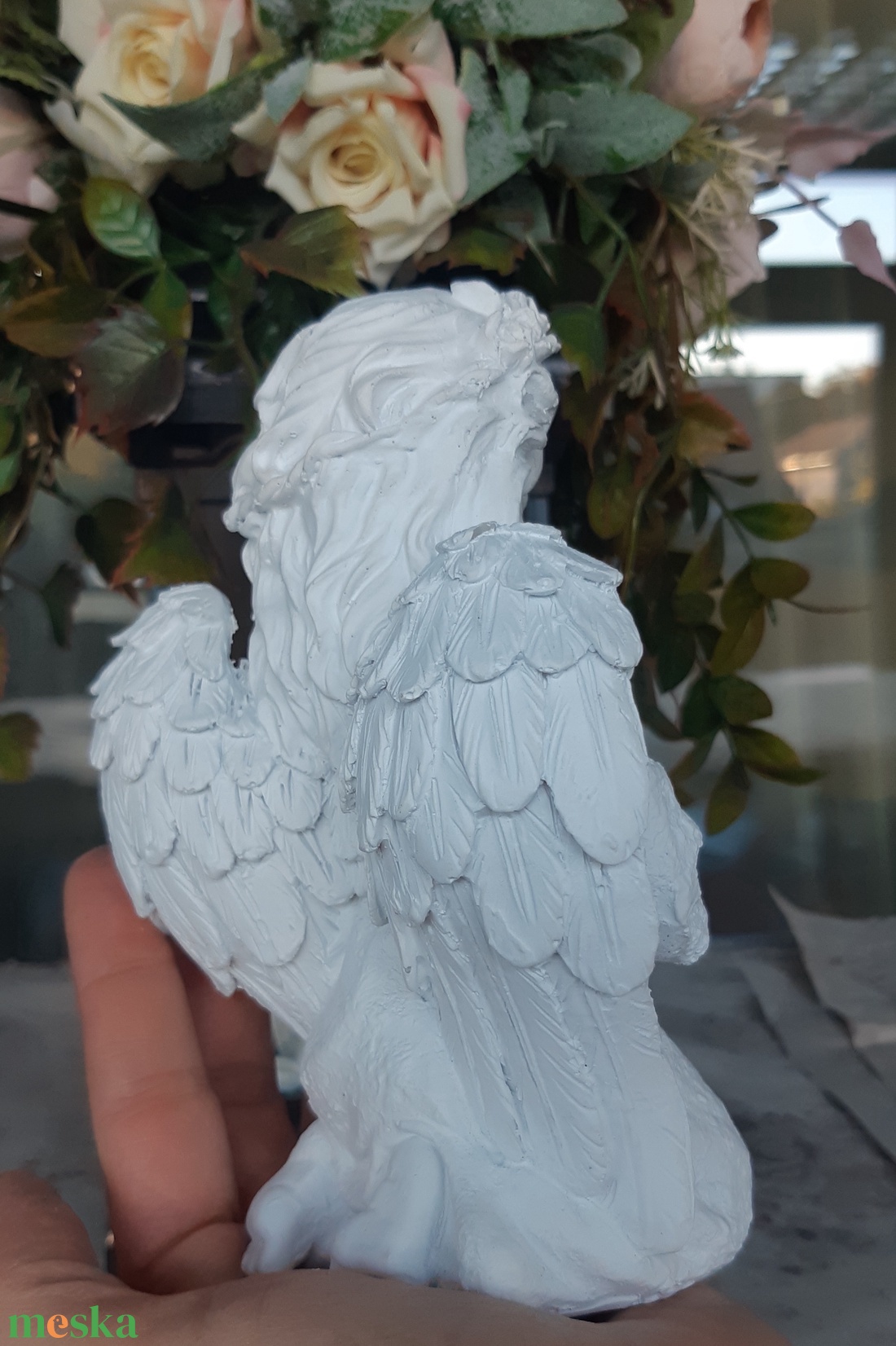 Sírdísz-Angyal - otthon & életmód - vallás - temetkezési tárgy - sírdísz, kegyeleti dísz - Meska.hu