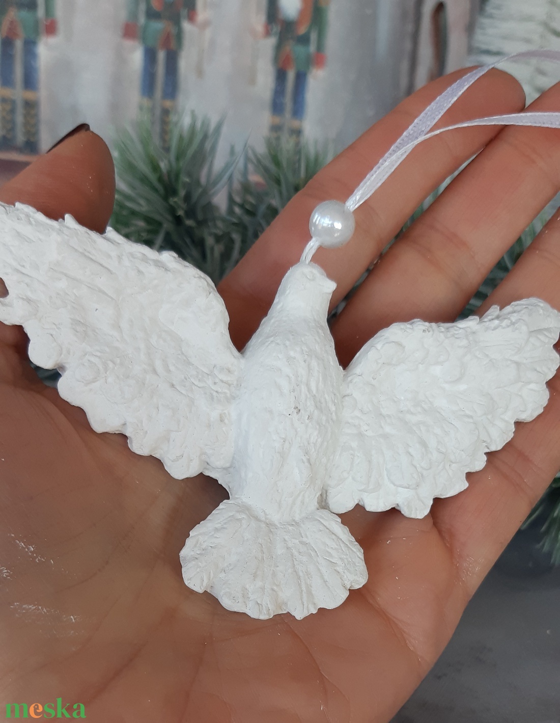 Karácsonyi Vadgalamb - karácsony - karácsonyi lakásdekoráció - karácsonyfadíszek - Meska.hu