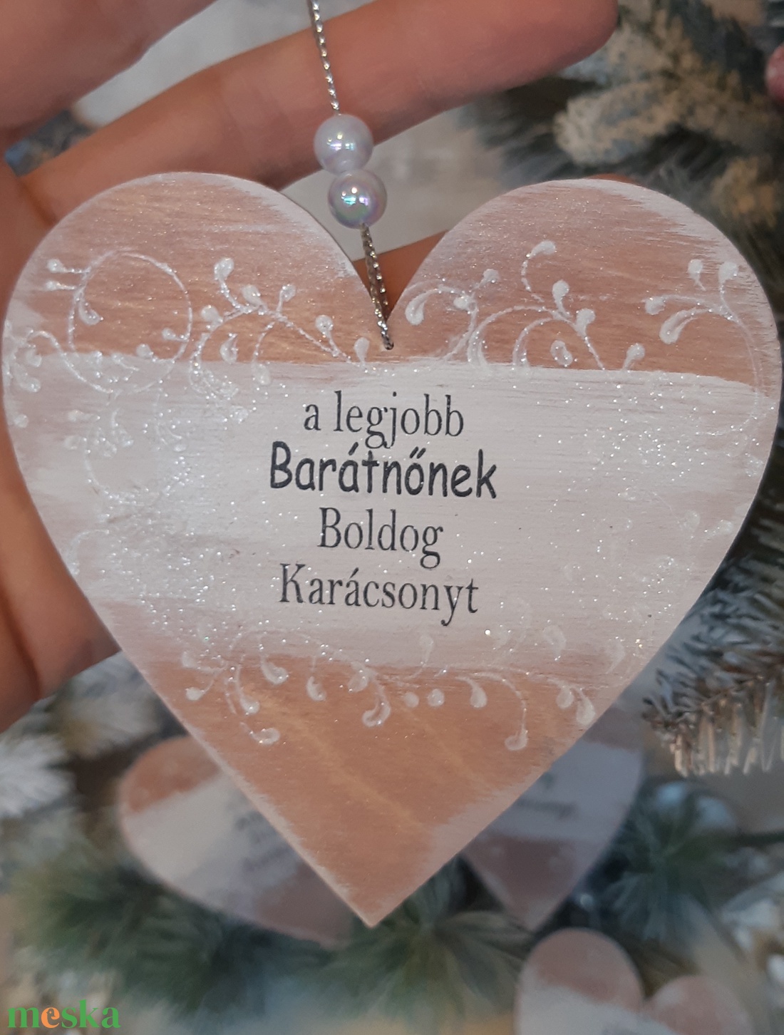 Karácsonyi ajándék- tanárnéninek,körmösnek ,tesónak,osztályfőnöknek - karácsony - karácsonyi lakásdekoráció - karácsonyfadíszek - Meska.hu