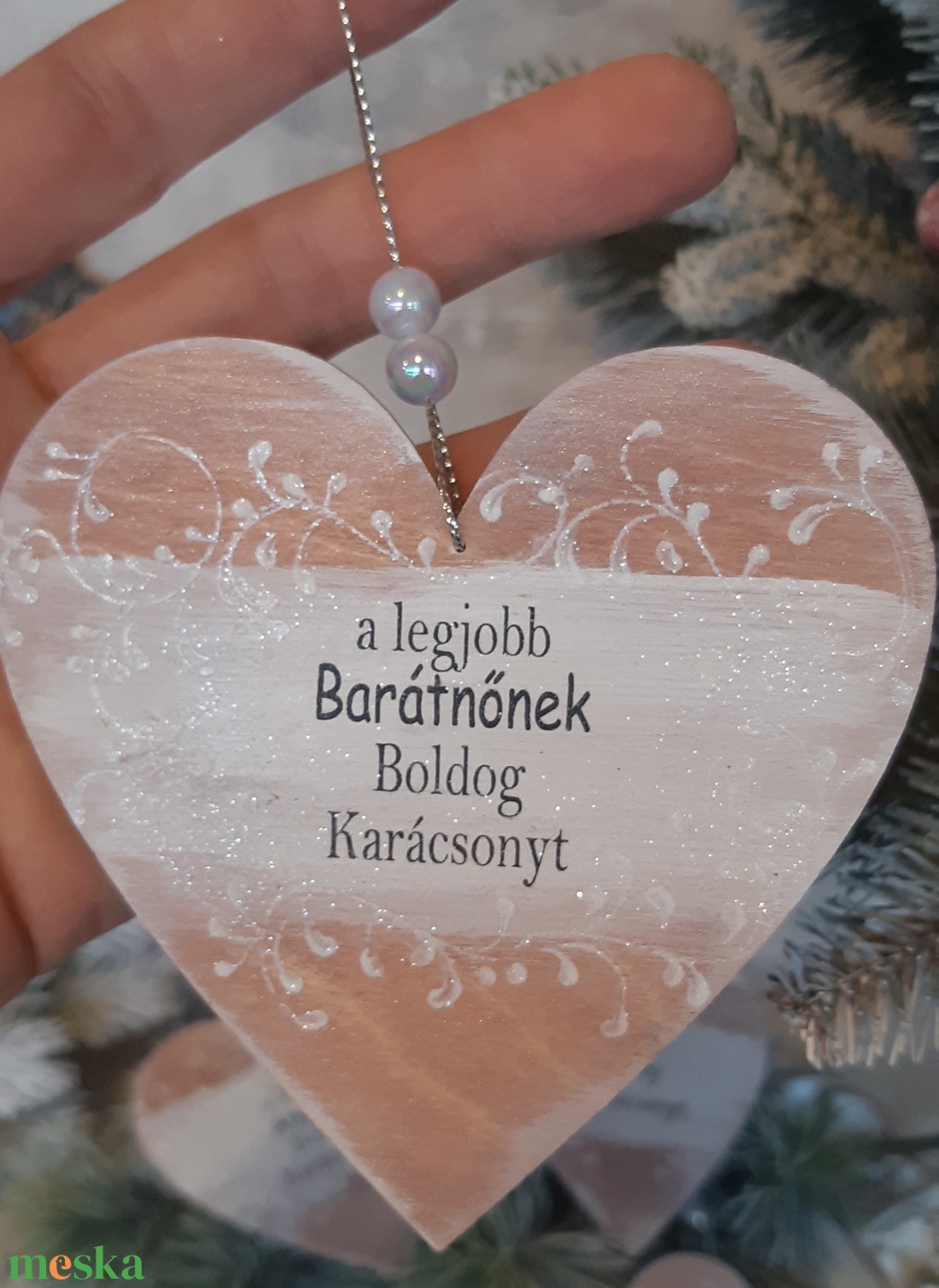 Karácsonyi ajándék- anyának,apának,tanárnak,tanítónéninek,fodrásznak - karácsony - karácsonyi lakásdekoráció - karácsonyfadíszek - Meska.hu