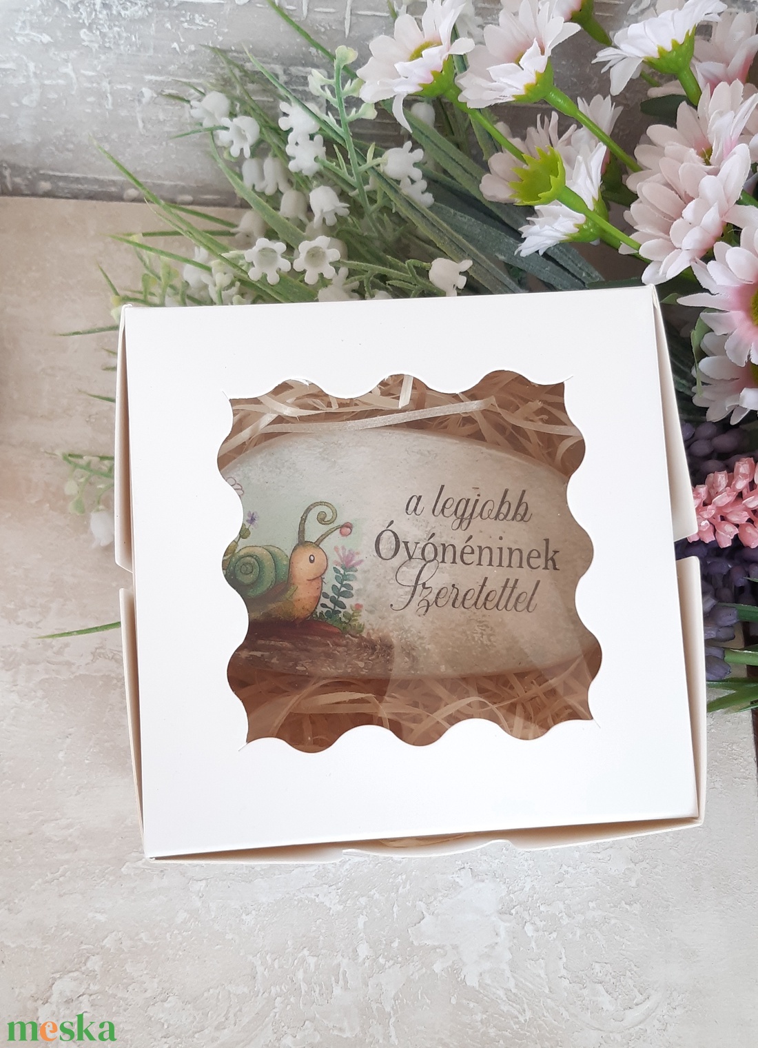 Ballagás-óvódai-bölcsödei ajándék óvónéninek,dajkanéninek - otthon & életmód - dekoráció - asztal és polc dekoráció - kavics & kő - Meska.hu