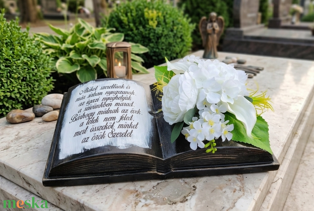 Anyák napi Óriás kegyeleti könyv-sîrdîsz - otthon & életmód - vallás - temetkezési tárgy - sírdísz, kegyeleti dísz - Meska.hu