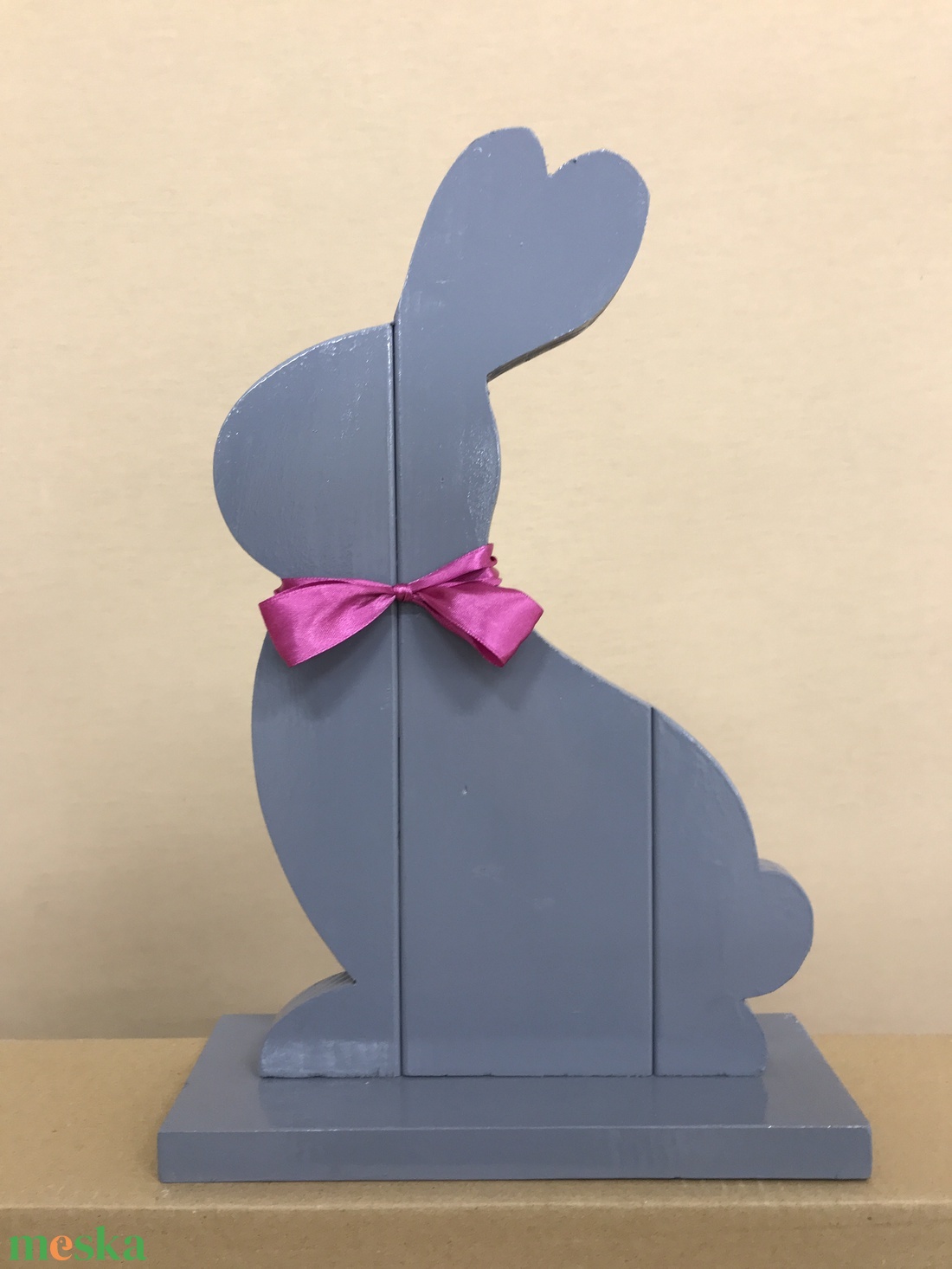 Tavaszi nyuszi húsvétra - otthon & életmód - dekoráció - dísztárgy - Meska.hu