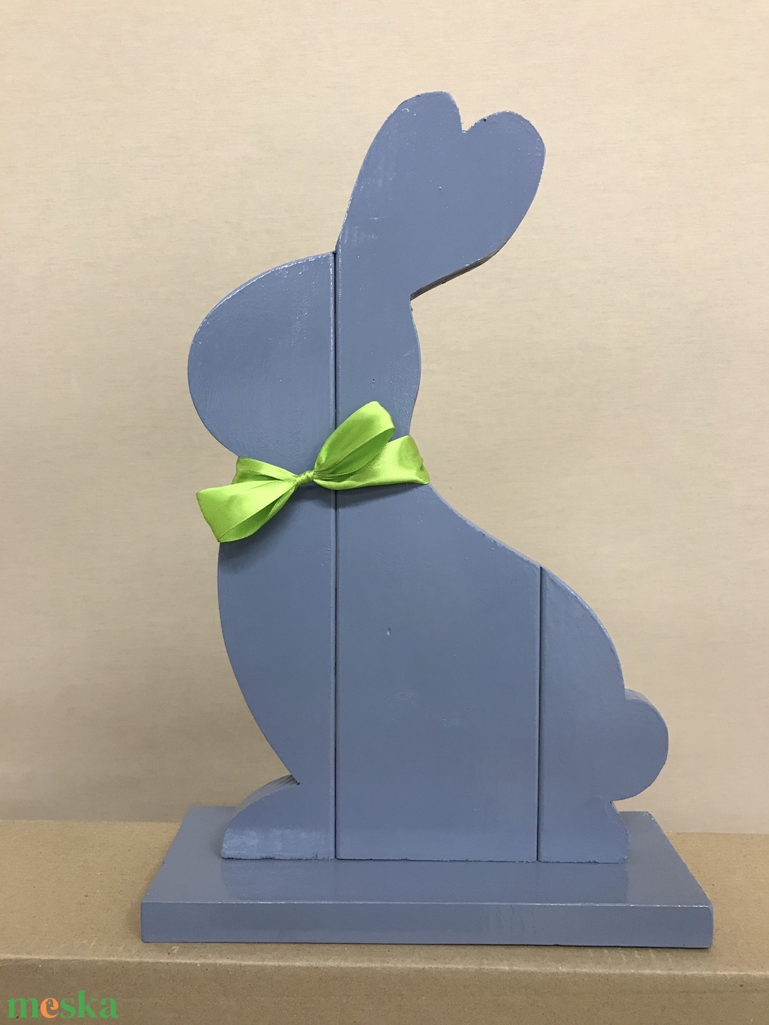 Tavaszi nyuszi húsvétra - otthon & életmód - dekoráció - dísztárgy - Meska.hu