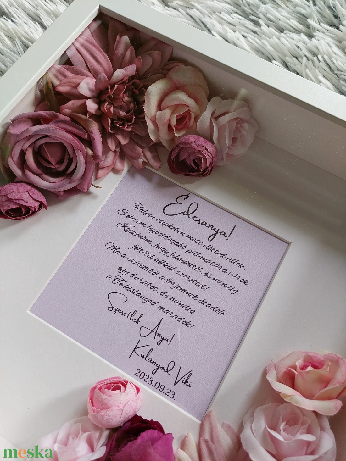 Szülőköszöntő ajándék, virág szülőköszöntő esküvőre - esküvő - emlék & ajándék - szülőköszöntő ajándék - Meska.hu