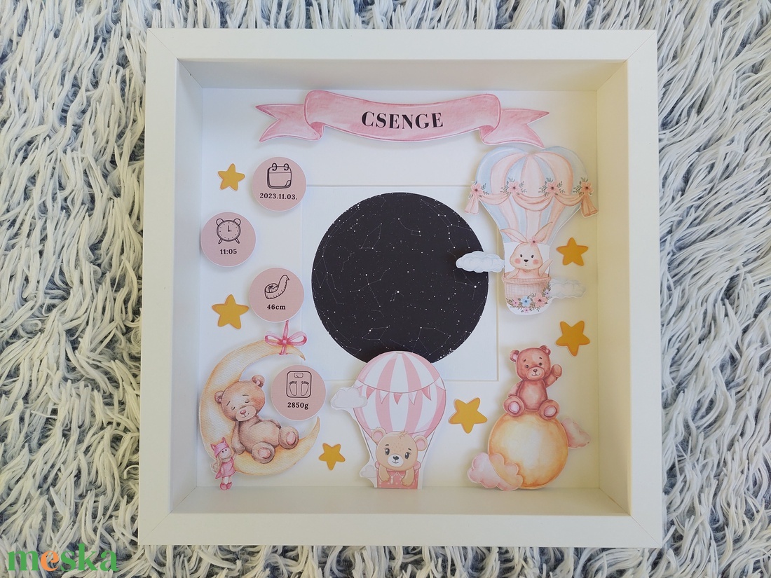 40db Baba mérföldkő kártya, babakártya - otthon & életmód - babaszoba, gyerekszoba - babaszoba kép - Meska.hu