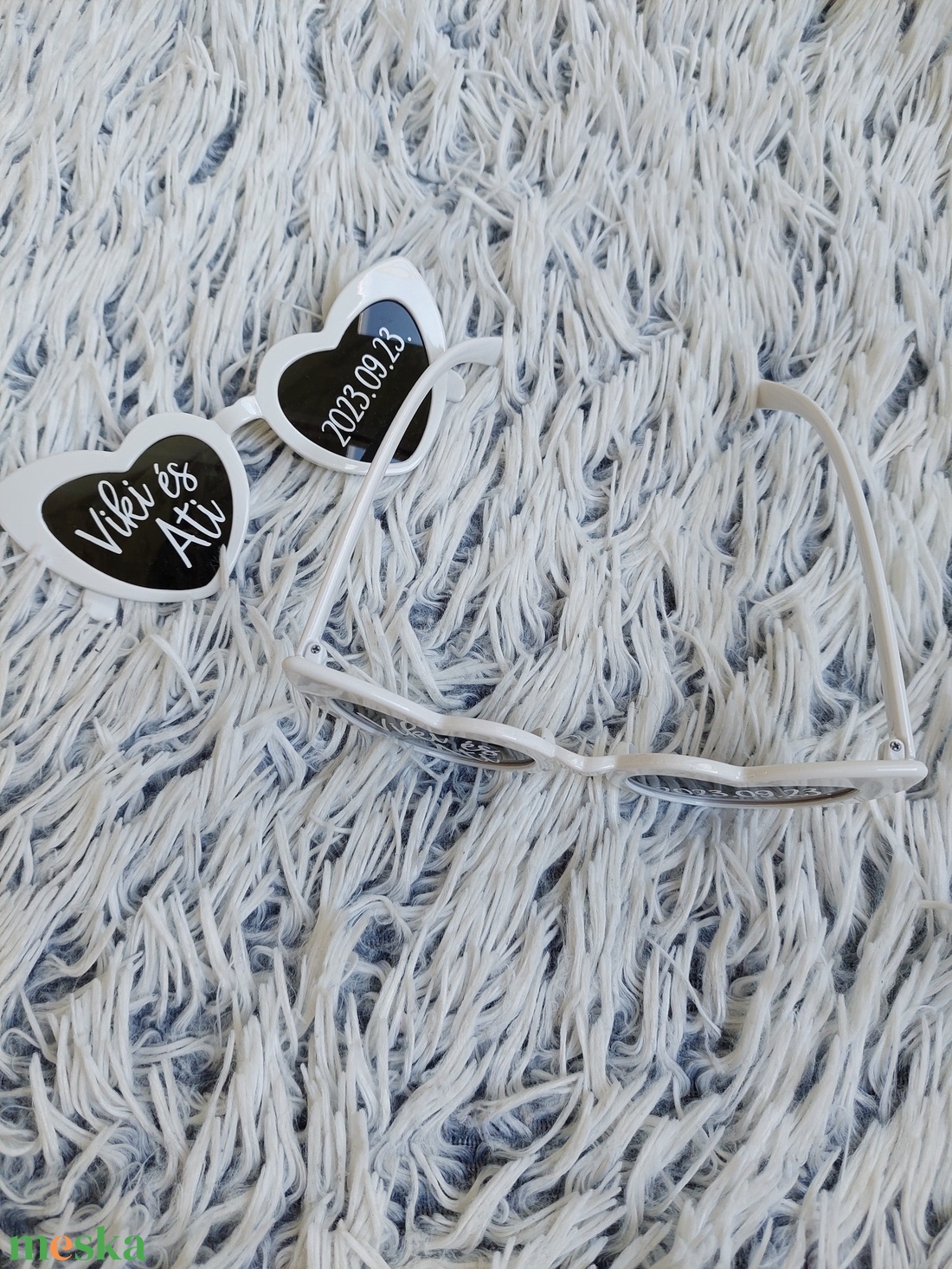 Esküvői party szemüveg - esküvő - emlék & ajándék - album & fotóalbum - Meska.hu