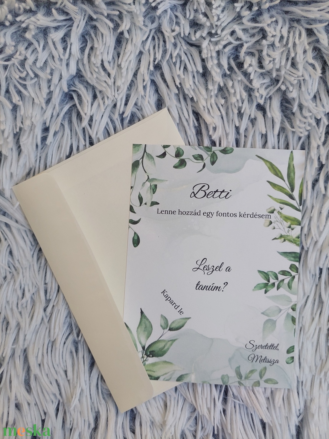 Koszorúslány / tanú felkérő, Kaparós koszorúslány felkérő, Kaparós tanú felkérő, Kaparós sorsjegy - esküvő - meghívó & kártya - tanú felkérő - Meska.hu