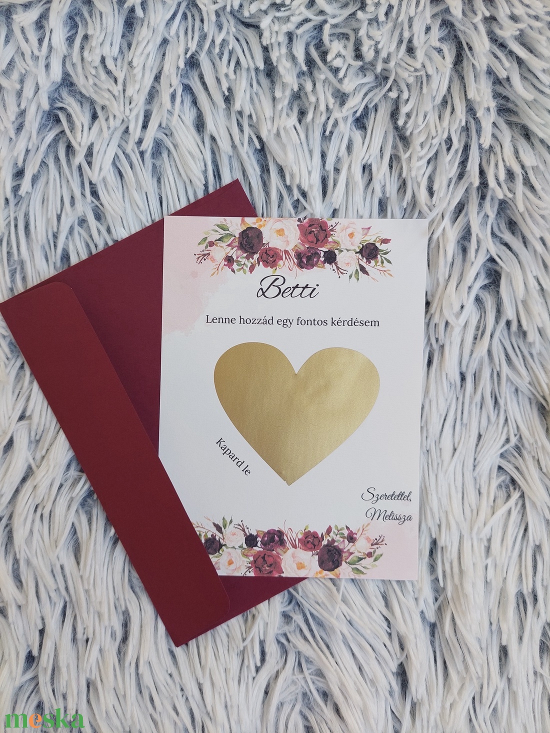 Koszorúslány / tanú felkérő, Kaparós koszorúslány felkérő, Kaparós tanú felkérő, Kaparós sorsjegy - esküvő - meghívó & kártya - meghívó - Meska.hu